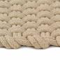Preview: Teppich Rechteckig Natur 160x230 cm Baumwolle