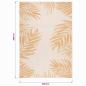 Preview: Outdoor-Teppich Flachgewebe 200x280 cm Blattmuster