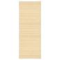 Preview: ARDEBO.de - Teppich Bambus 80x200 cm Natur