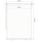 Preview: Außenrollo 165 (B)x230 (H) cm Blau HDPE