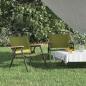 Preview: ARDEBO.de - Campingst?hle 2 Stk. Gr?n 54x43x59 cm Oxford-Gewebe