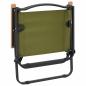 Preview: Campingst?hle 2 Stk. Gr?n 54x43x59 cm Oxford-Gewebe