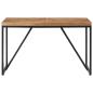 Preview: Esstisch 120x60x76 cm Massivholz Akazie und Mango