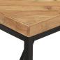 Preview: Esstisch 120x60x76 cm Massivholz Akazie und Mango