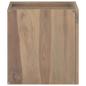 Preview: Wand-Badschrank 46x25,5x40 cm Massivholz Teak