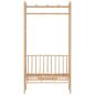 Preview: Gartenbank mit Pergola 116 cm Bambus