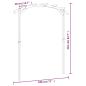 Preview: Garten-Pergola Kiefernholz Imprägniert 180x210x40 cm