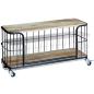 Preview: TV-Schrank Massivholz Mango 100x40x45 cm