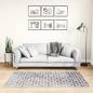 Preview: ARDEBO.de - Teppich Waschbar 80x150 cm Mehrfarbig Rutschfest