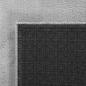 Preview: Teppich Waschbar Flauschig Kurzflor 160x230 Rutschfest Grau