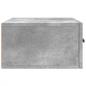 Preview: Wand-Nachttisch Betongrau 35x35x20 cm