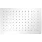 Preview: Regenbrause Edelstahl 20x30 cm Rechteckig