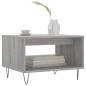 Preview: Couchtisch Grau Sonoma 60x50x40 cm Holzwerkstoff