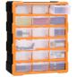 Preview: Multi-Schubladen-Organizer 18 Schubladen 38x16x47 cm