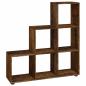 Preview: Treppenregal R?uchereiche 107 cm Holzwerkstoff