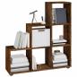 Preview: Treppenregal R?uchereiche 107 cm Holzwerkstoff