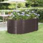 Preview: ARDEBO.de - Hochbeet Verzinkter Stahl 175x100x68 cm Braun