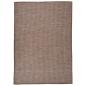 Preview: ARDEBO.de - Outdoor-Teppich Flachgewebe 160x230 cm Braun