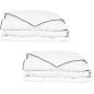 Preview: ARDEBO.de - Winter-Daunendecke 2 Stk. 155x220 cm