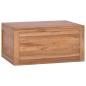 Preview: Wand-Badschrank 60x45x30 cm Teak Massivholz