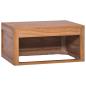 Preview: Wand-Badschrank 60x45x30 cm Teak Massivholz