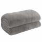 Preview: Gewichtsdecke mit Bezug Grau 200x225 cm 13 kg Stoff