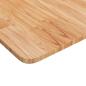 Preview: Tischplatte Quadratisch Hellbraun 50x50x1,5cm Behandelte Eiche