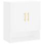Preview: Wandschrank Wei? 60x31x70 cm Holzwerkstoff