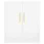 Preview: Wandschrank Wei? 60x31x70 cm Holzwerkstoff