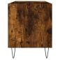 Preview: Plattenschrank Räuchereiche 85x38x48 cm Holzwerkstoff