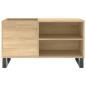 Preview: Plattenschrank Sonoma-Eiche 85x38x48 cm Holzwerkstoff