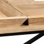 Preview: Konsolentisch Mangoholz Massiv 130 x 40 x 80 cm