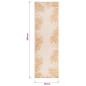 Preview: Outdoor-Teppich Flachgewebe 80x250 cm Blattmuster