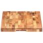 Preview: Hackblock 60x40x4 cm Akazie Massivholz