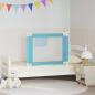 Preview: ARDEBO.de - Kleinkind-Bettschutzgitter Blau 90x25 cm Stoff