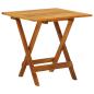 Preview: ARDEBO.de - Bistrotisch 46x46x47 cm Massivholz Akazie
