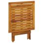 Preview: Bistrotisch 46x46x47 cm Massivholz Akazie