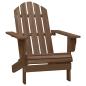 Preview: ARDEBO.de - Gartenstuhl Holz Braun
