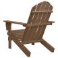 Preview: Gartenstuhl Holz Braun