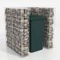 Preview: Gabionen-Mülltonnenverkleidung für 1 Tonne Stahl 110x100x120cm