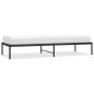 Preview: Bettgestell Metall Schwarz 80x200 cm