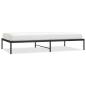 Preview: Bettgestell Metall Schwarz 107x203 cm