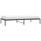 Preview: Bettgestell Metall Schwarz 107x203 cm