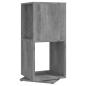 Preview: Drehregal Betongrau 34,5x34,5x75,5 cm Holzwerkstoff