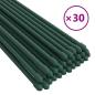 Preview: Pflanzenstützen 30 Stk. Grün 150 cm Stahl