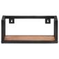 Preview: Wandregale 2 Stk. 40 cm Massivholz Akazie