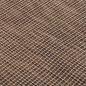 Preview: Outdoor-Teppich Flachgewebe 80x250 cm Braun