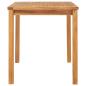 Preview: Garten-Esstisch 120x70x77 cm Massivholz Teak