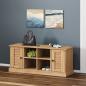 Preview: ARDEBO.de - Schuhbank VIGO 106x35x45 cm Massivholz Kiefer