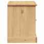 Preview: Schuhbank VIGO 106x35x45 cm Massivholz Kiefer
